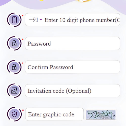 Instruction Fill in Personal Details